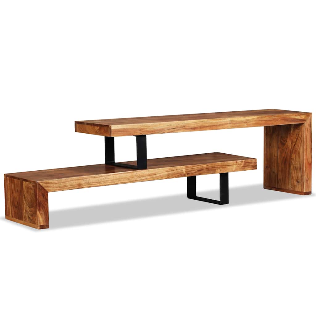 244583 vidaXL TV Stand Solid Acacia Wood