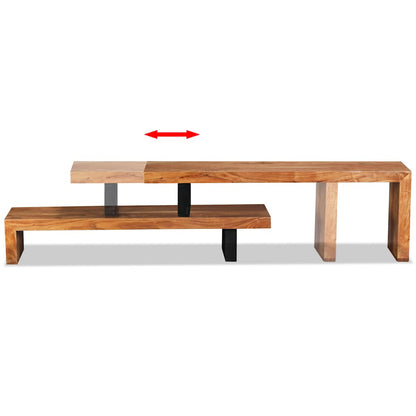 244583 vidaXL TV Stand Solid Acacia Wood