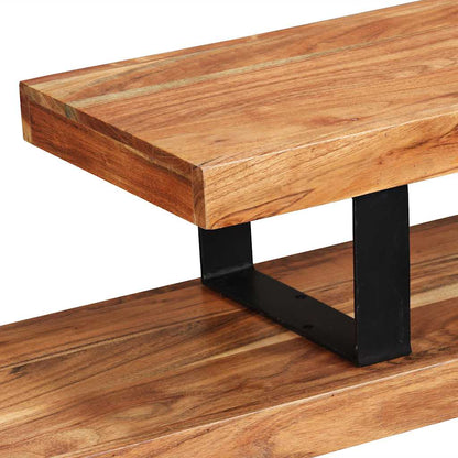 244583 vidaXL TV Stand Solid Acacia Wood