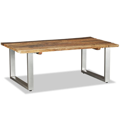 244586 vidaXL Coffee Table Solid Reclaimed Wood 100x60x38 cm