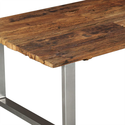 244586 vidaXL Coffee Table Solid Reclaimed Wood 100x60x38 cm