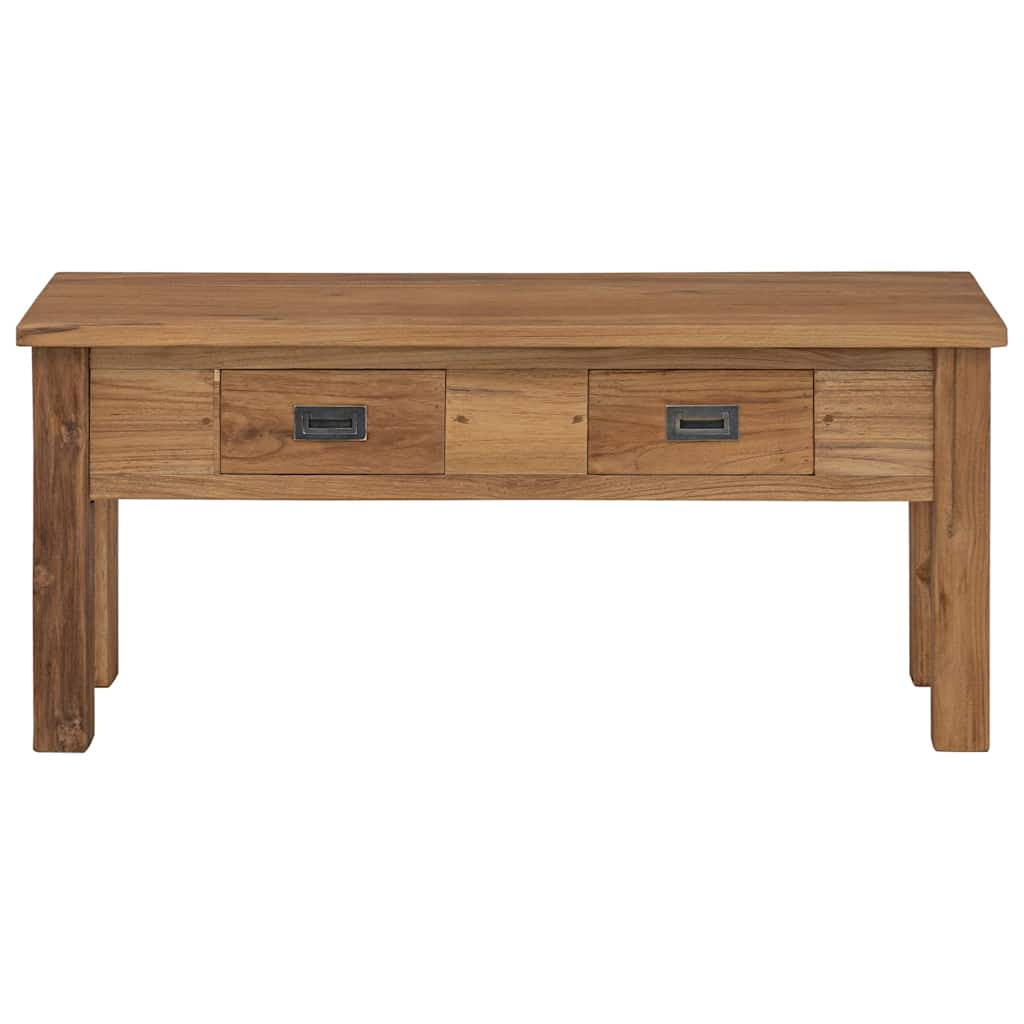 vidaXL Hall Bench Solid Teak 90x30x40 cm