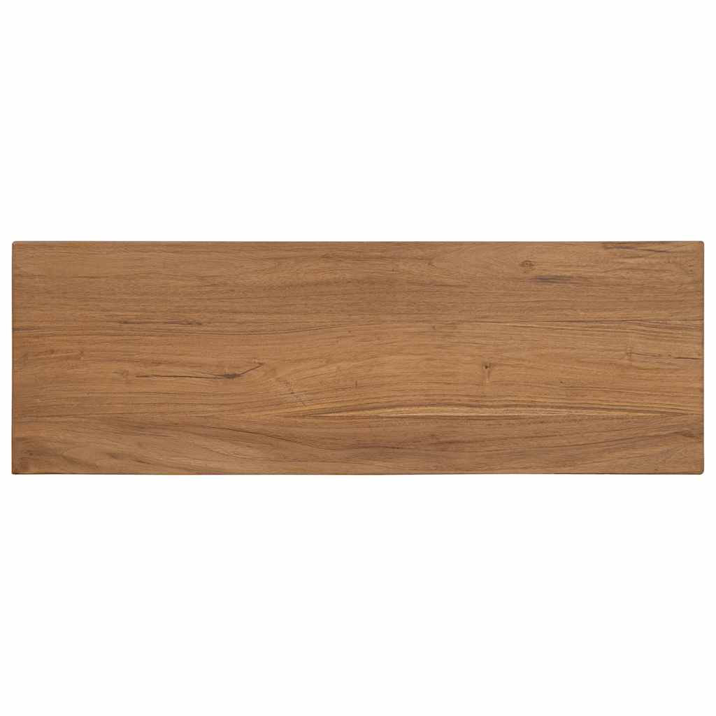 vidaXL Hall Bench Solid Teak 90x30x40 cm