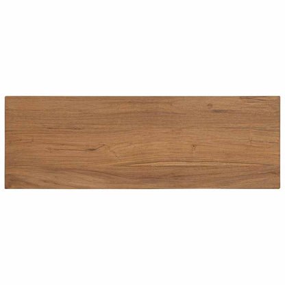 244486 vidaXL Hall Bench Solid Teak 90x30x40 cm