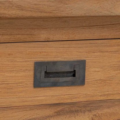 vidaXL Hall Bench Solid Teak 90x30x40 cm