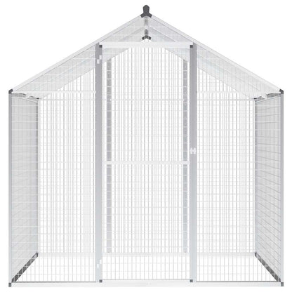 vidaXL Outdoor Aviary Aluminium 178x122x194 cm