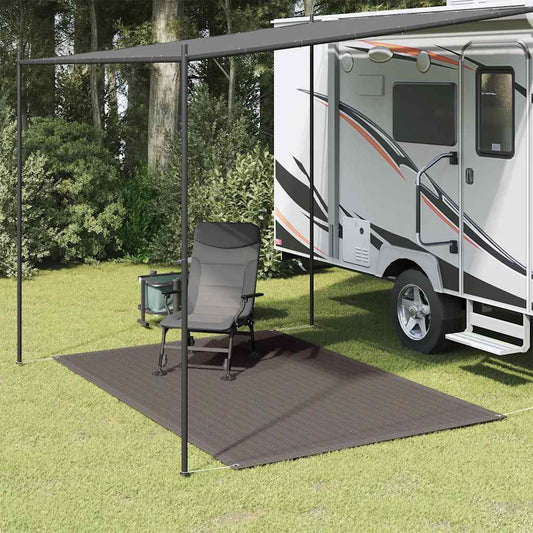 91259 vidaXL Tent Carpet 250x200 cm Anthracite
