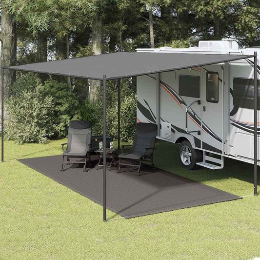 91262 vidaXL Tent Carpet 250x500 cm Anthracite