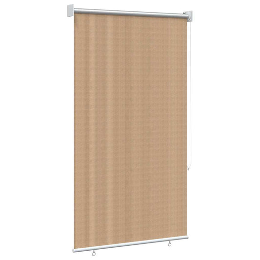 vidaXL Outdoor Roller Blind 105(W)x140(H) cm Beige