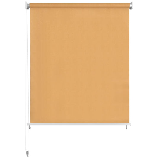 vidaXL Outdoor Roller Blind 125(W)x140(H) cm Beige