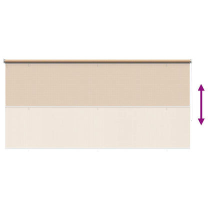 vidaXL Outdoor Roller Blind 245(W)x140(H) cm Beige