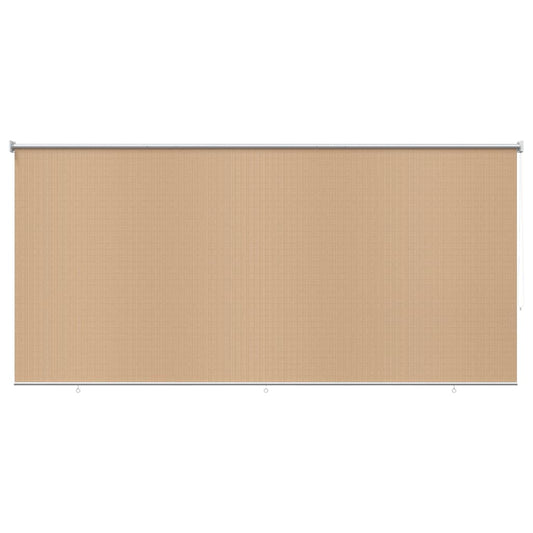 vidaXL Outdoor Roller Blind 405(W)x140(H) cm Beige