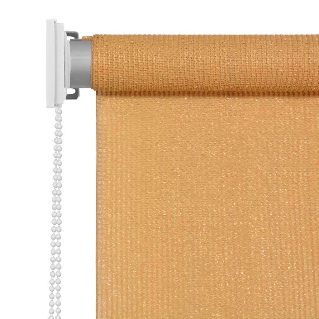 vidaXL Outdoor Roller Blind 405(W)x140(H) cm Beige