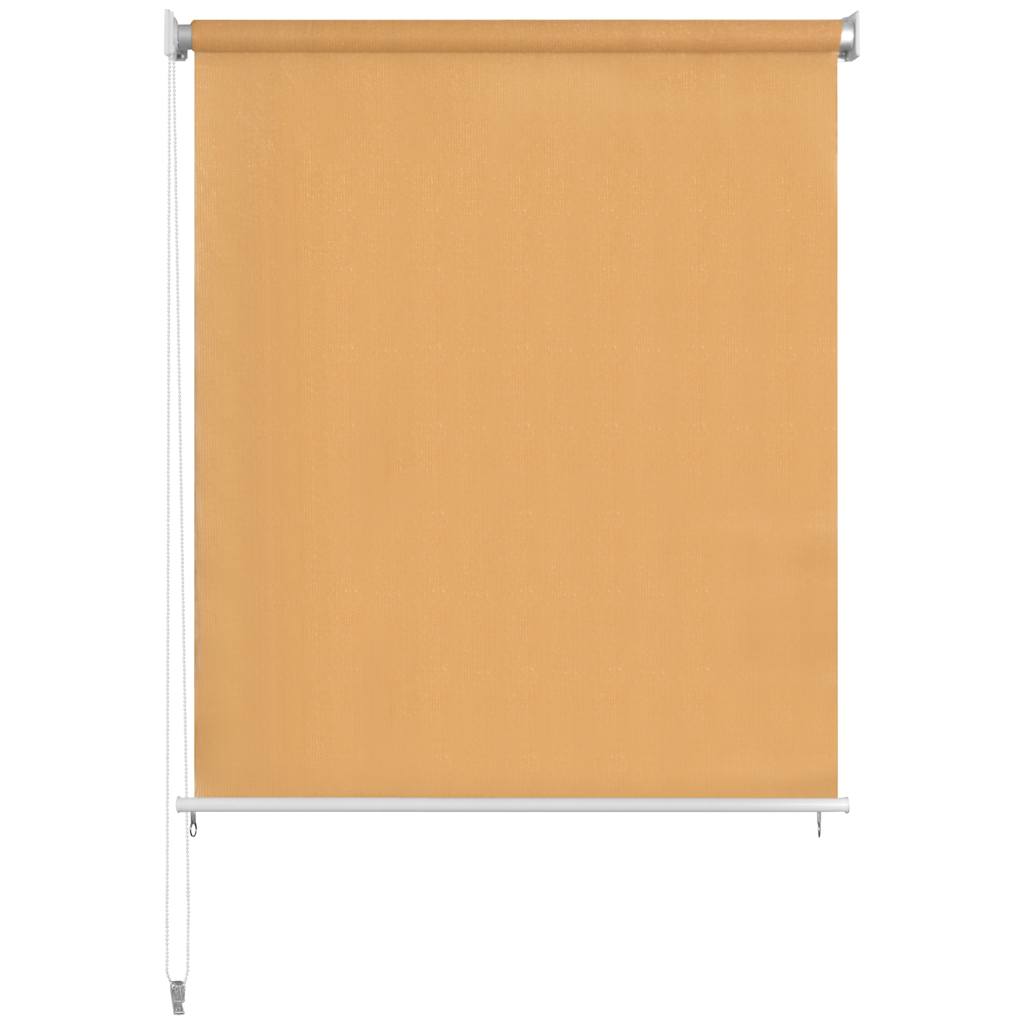 vidaXL Outdoor Roller Blind 125(W)x230(H) cm Beige