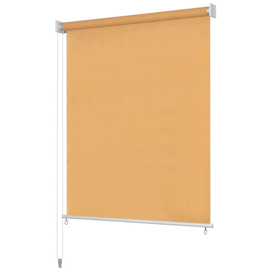 vidaXL Outdoor Roller Blind 145(W)x230(H) cm Beige