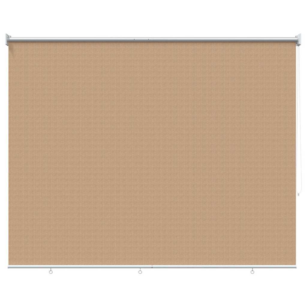 vidaXL Outdoor Roller Blind 165(W)x230(H) cm Beige