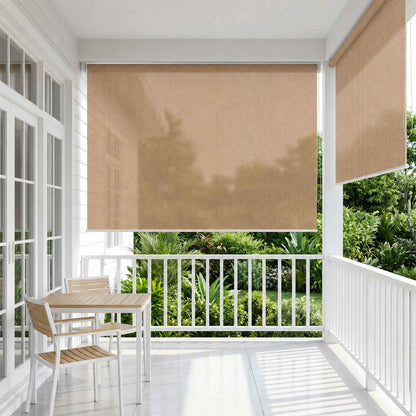 vidaXL Outdoor Roller Blind 165(W)x230(H) cm Beige