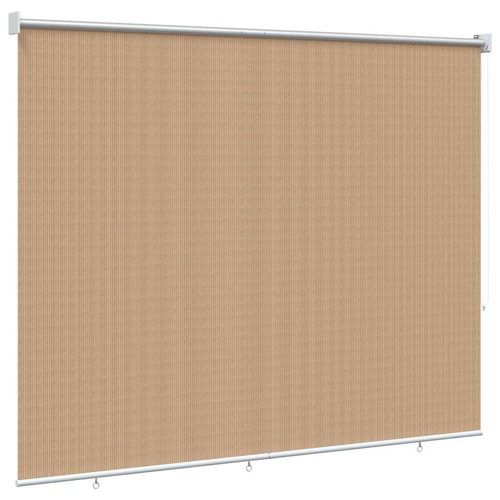 vidaXL Outdoor Roller Blind 165(W)x230(H) cm Beige