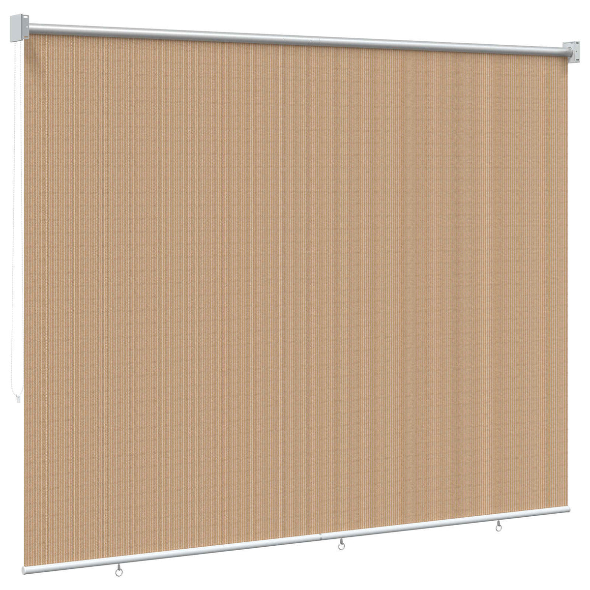 vidaXL Outdoor Roller Blind 165(W)x230(H) cm Beige