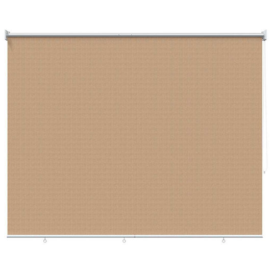 vidaXL Outdoor Roller Blind 185(W)x230(H) cm Beige
