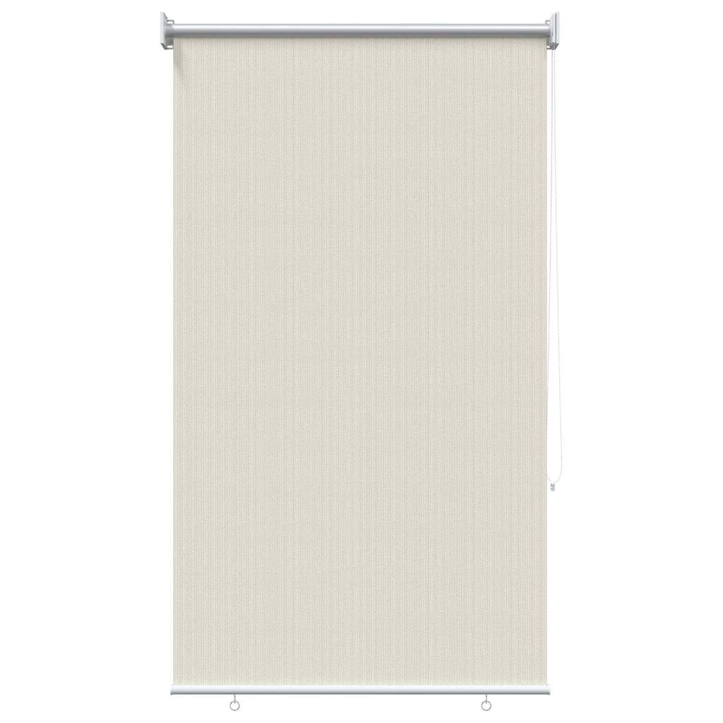 vidaXL Outdoor Roller Blind 105(W)x140(H) cm Cream