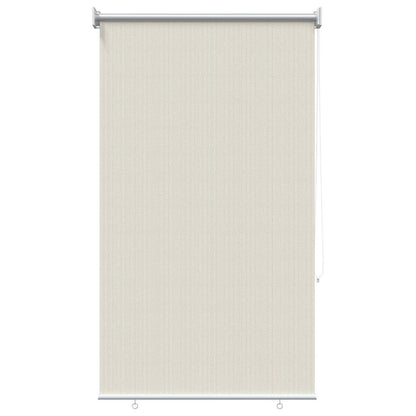 vidaXL Outdoor Roller Blind 105(W)x140(H) cm Cream