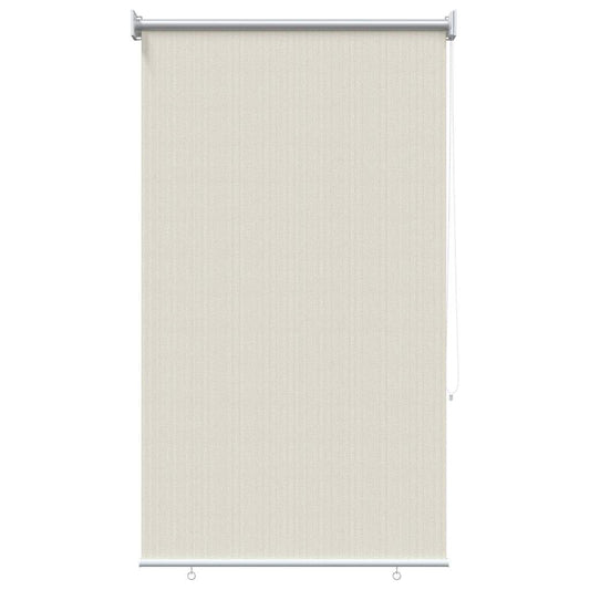 vidaXL Outdoor Roller Blind 105(W)x140(H) cm Cream
