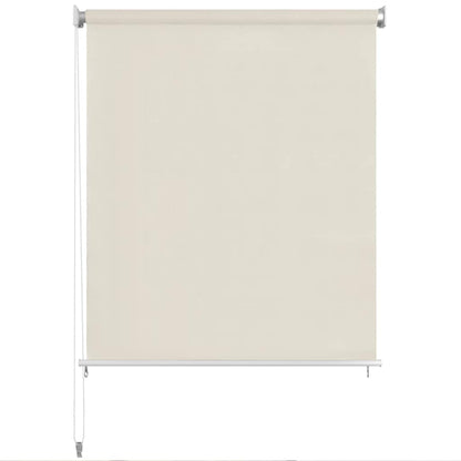 vidaXL Outdoor Roller Blind 105(W)x140(H) cm Cream