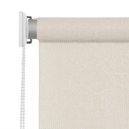 vidaXL Outdoor Roller Blind 105(W)x140(H) cm Cream