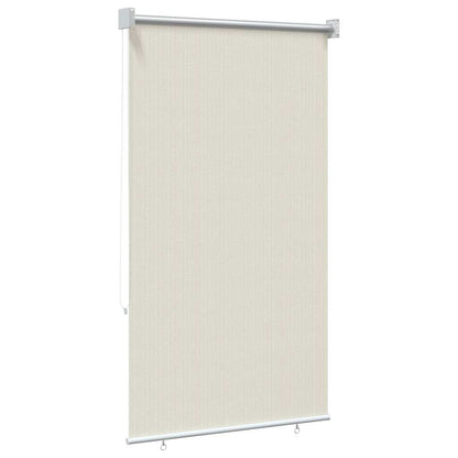 vidaXL Outdoor Roller Blind 105(W)x140(H) cm Cream