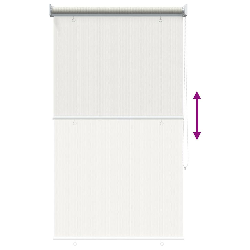 vidaXL Outdoor Roller Blind 105(W)x140(H) cm Cream