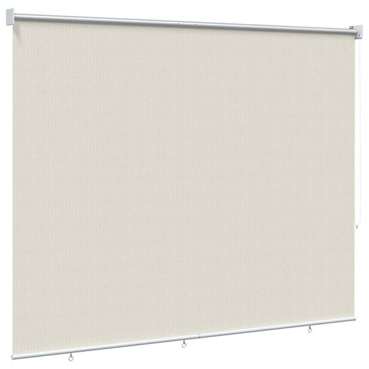 vidaXL Outdoor Roller Blind 205(W)x140(H) cm Cream