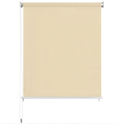 vidaXL Outdoor Roller Blind 245(W)x140(H) cm Cream