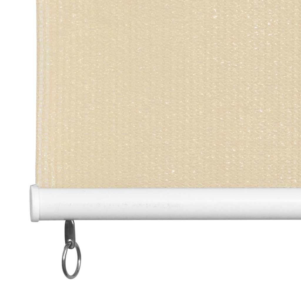 vidaXL Outdoor Roller Blind 105(W)x230(H) cm Cream
