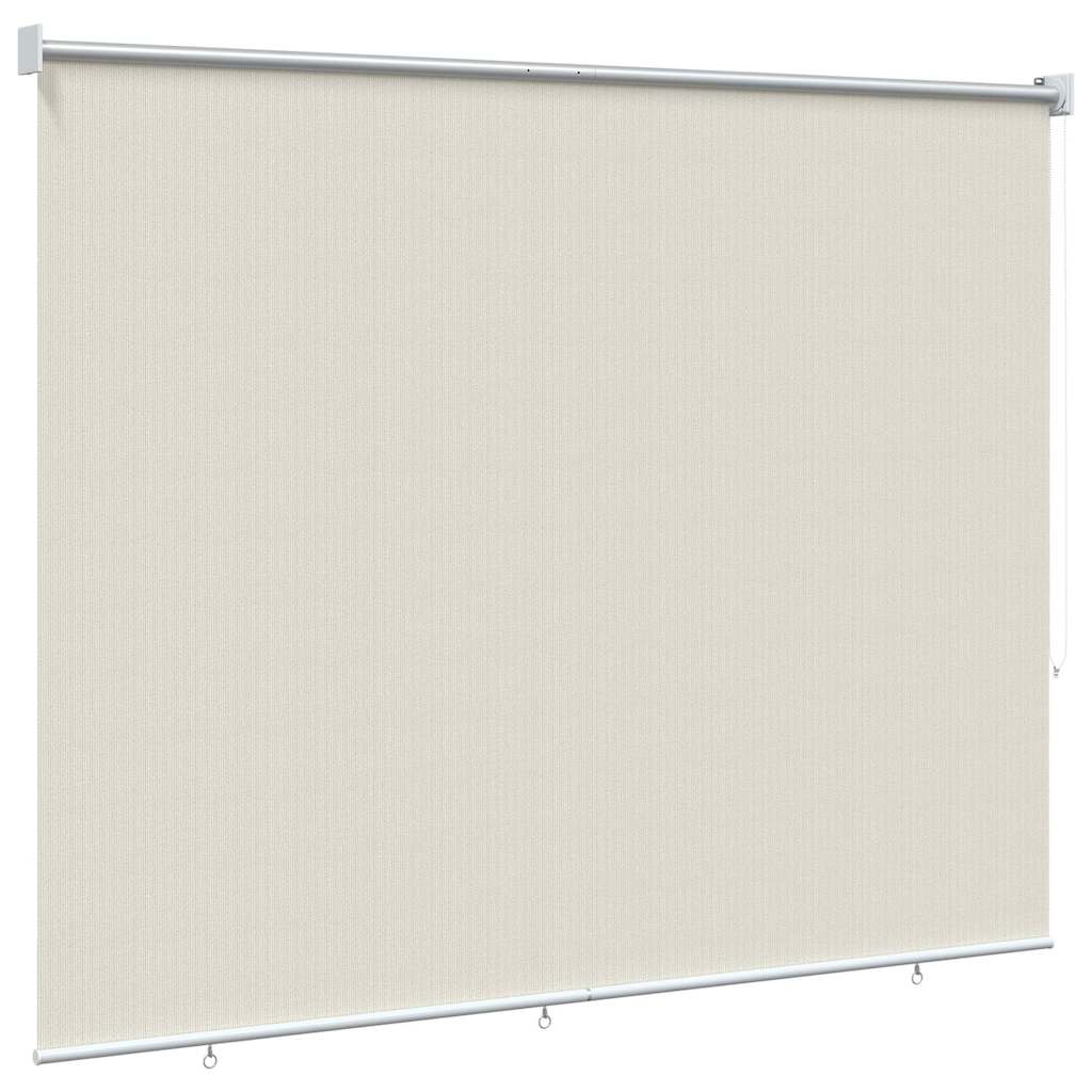 vidaXL Outdoor Roller Blind 145(W)x230(H) cm Cream