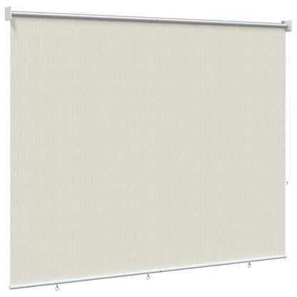 vidaXL Outdoor Roller Blind 145(W)x230(H) cm Cream