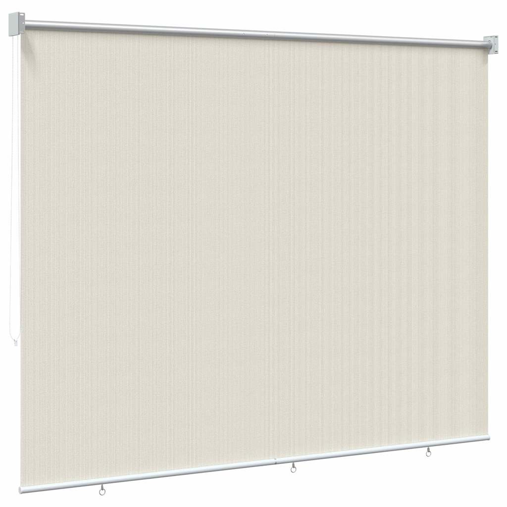 vidaXL Outdoor Roller Blind 145(W)x230(H) cm Cream