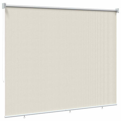 vidaXL Outdoor Roller Blind 145(W)x230(H) cm Cream