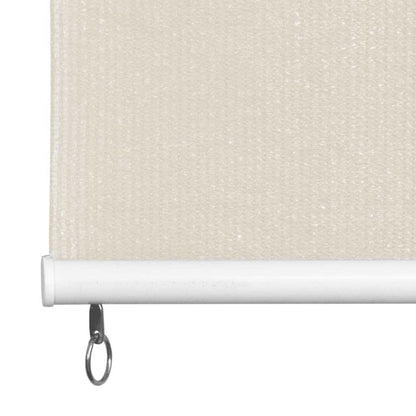 vidaXL Outdoor Roller Blind 145(W)x230(H) cm Cream