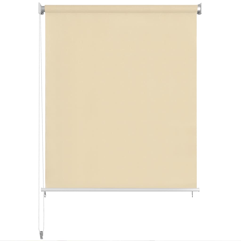 vidaXL Outdoor Roller Blind 165(W)x230(H) cm Cream