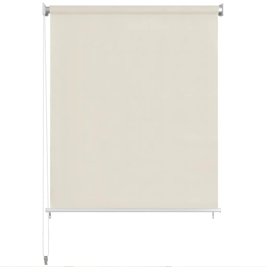 vidaXL Outdoor Roller Blind 185(W)x230(H) cm Cream