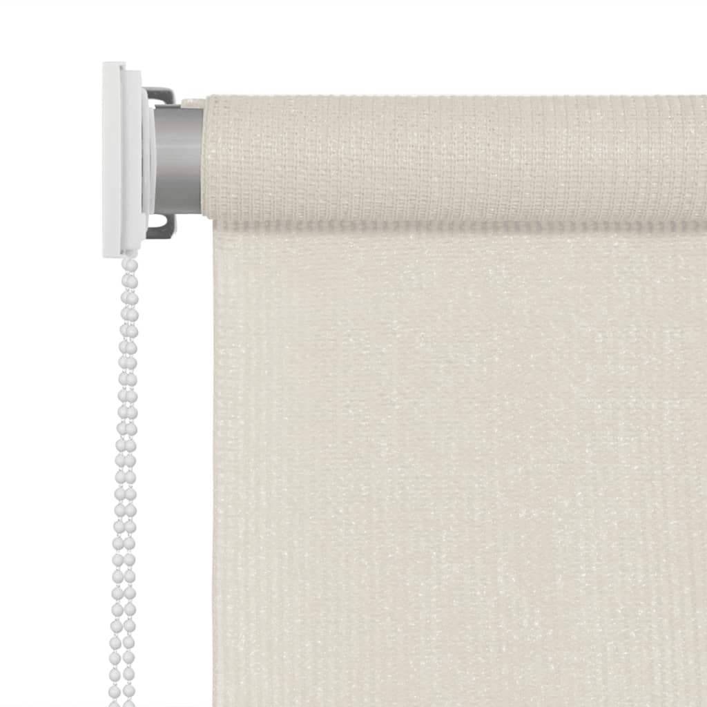 vidaXL Outdoor Roller Blind 185(W)x230(H) cm Cream