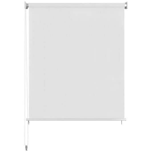 vidaXL Outdoor Roller Blind 145(W)x140(H) cm White