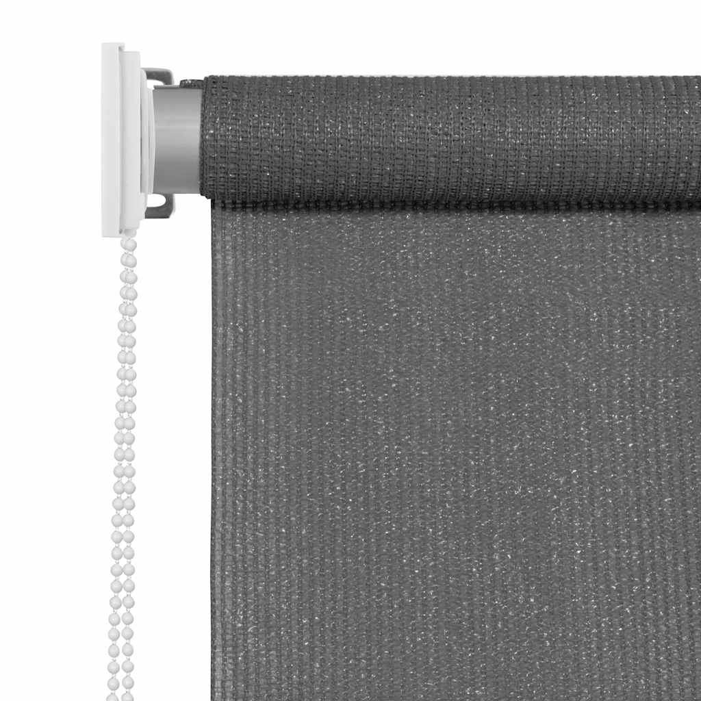 vidaXL Outdoor Roller Blind 105(W)x140(H) cm Anthracite
