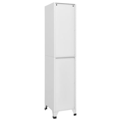 vidaXL Locker Cabinet 38x45x180 cm