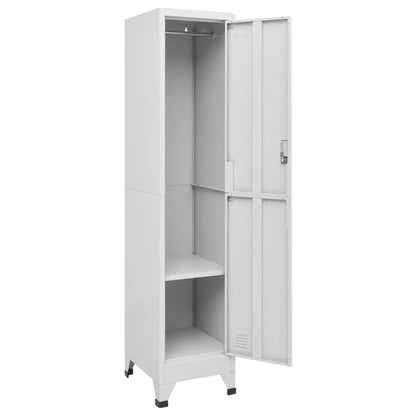 vidaXL Locker Cabinet 38x45x180 cm