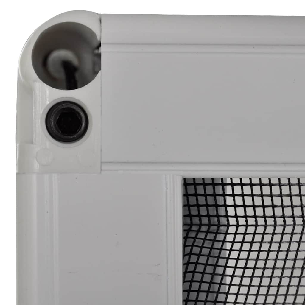 vidaXL Plisse Insect Screen for Windows Aluminium 60x80 cm
