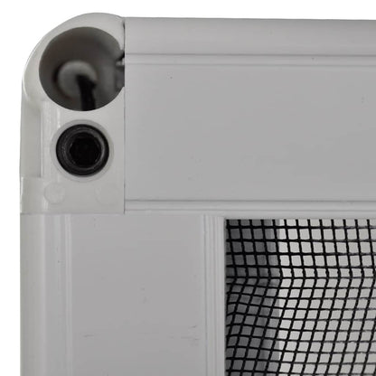 vidaXL Plisse Insect Screen for Windows Aluminium 60x80 cm