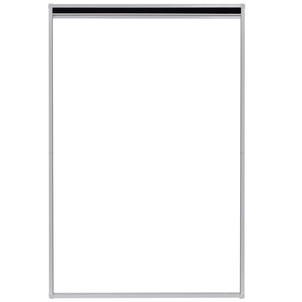 vidaXL Plisse Insect Screen for Windows Aluminium 80x120 cm