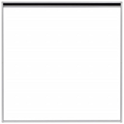 vidaXL Plisse Insect Screen for Windows Aluminium 120x120 cm